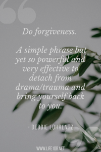 Do Forgiveness