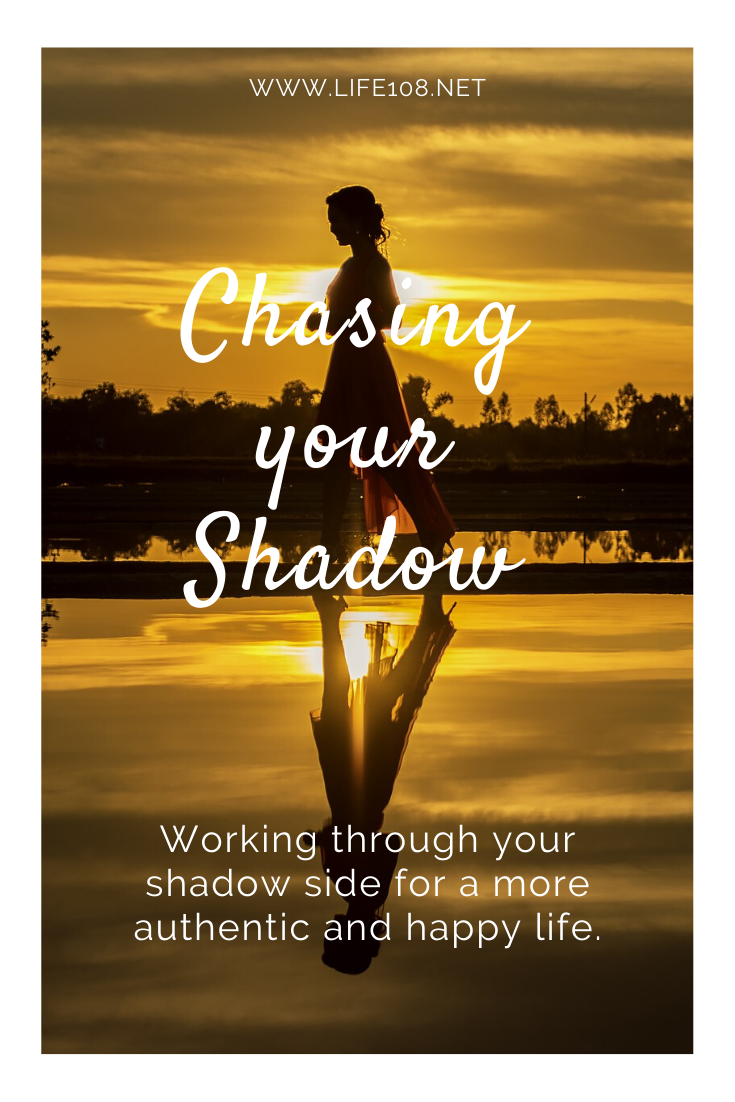 Chasing Your Shadow –  Working Through Your Shadow Side for a More Authentic and Happy Life.