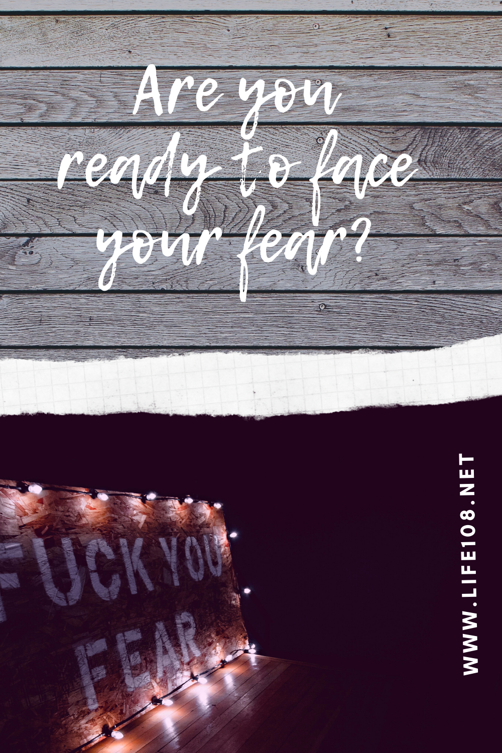 Are you ready to face your fear?